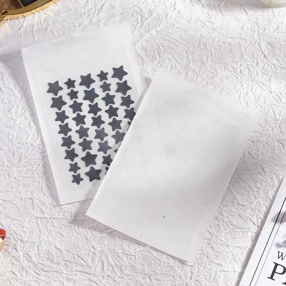 40pcs Star-Shaped Pimple Patches – Cute, Colorful & Invisible Care