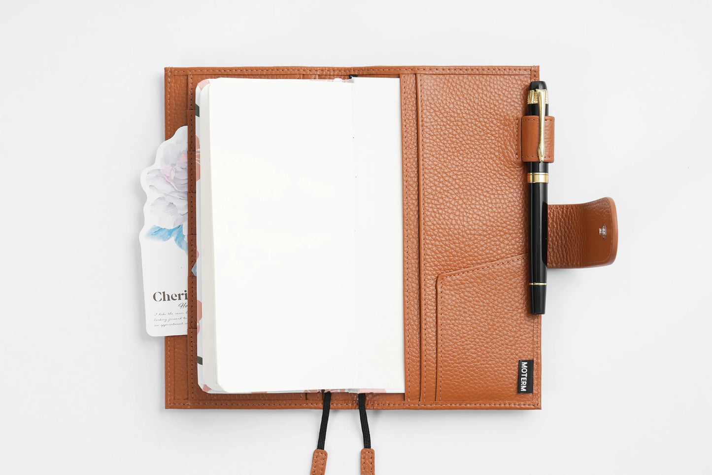 Pebbled Leather Planner Cover – Fits Weeks & Skinny Mini Planners