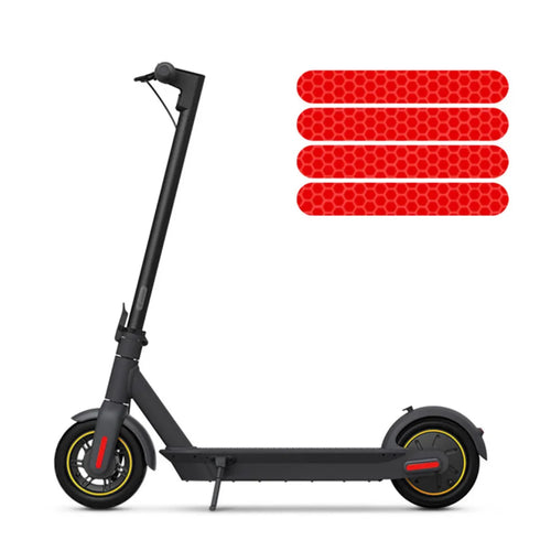 Reflective Stickers for Electric Scooters – Night Safety Accessory