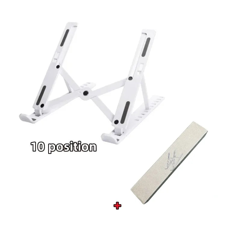 Portable Foldable Laptop Stand – 7/10 Gear Adjustable Tablet Holder