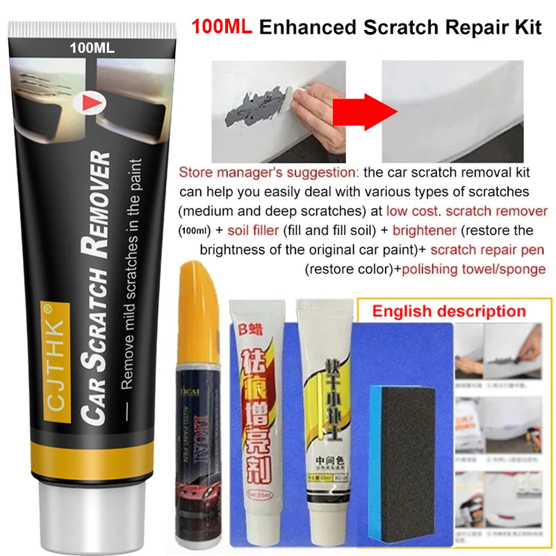 Car Scratch Remover & Polishing Compound for Auto Body Repair