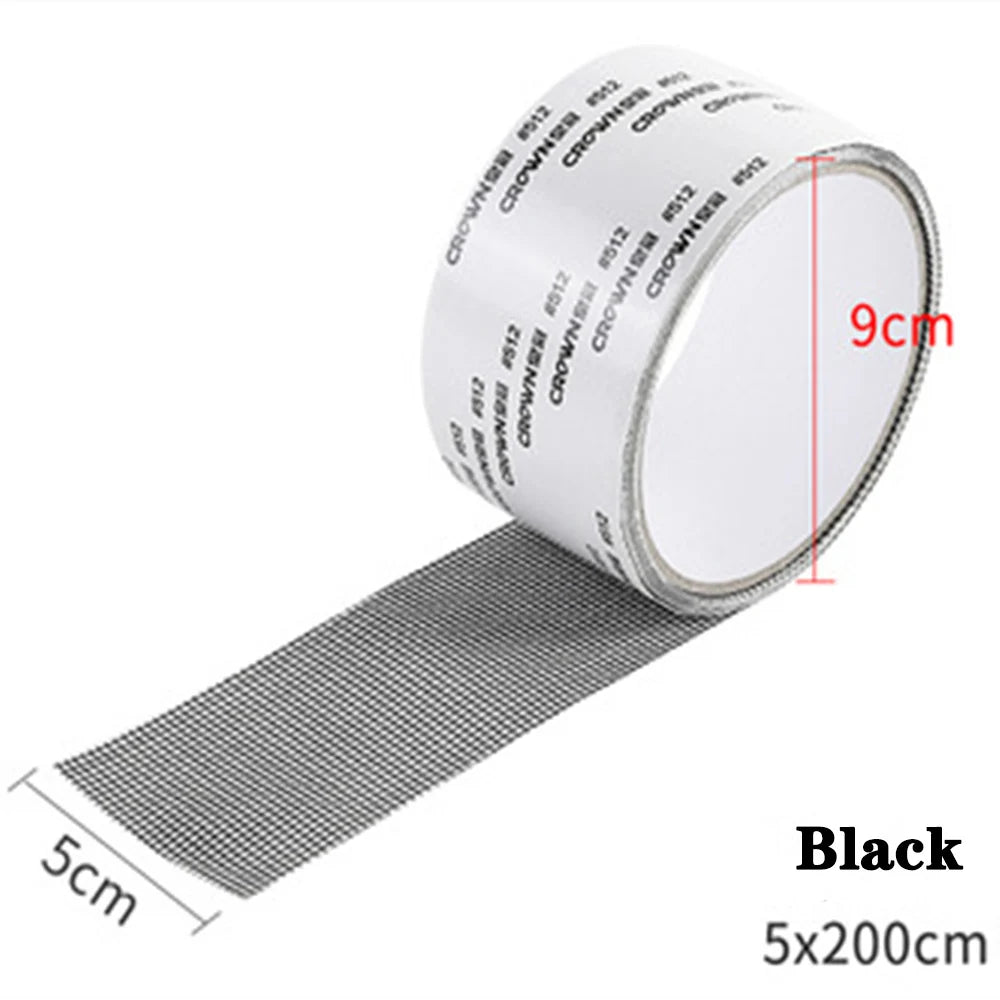 Waterproof Screen Repair Tape – Self-Adhesive Insect Mesh Patch