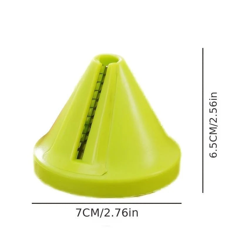 Rotating Shredder & Spiral Peeler – Manual Vegetable & Fruit Slicer