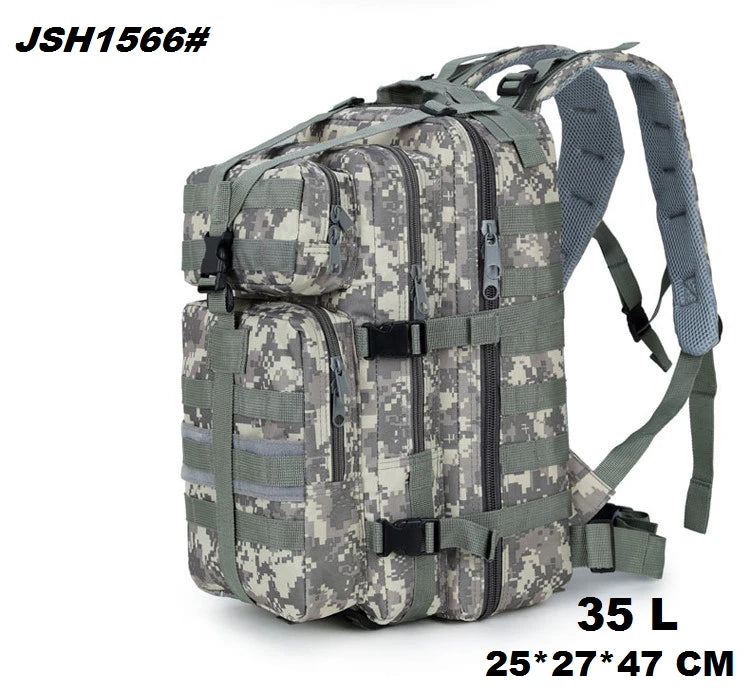 Tactical Backpack – Small Gym, Travel & Hiking Bag with Molle System