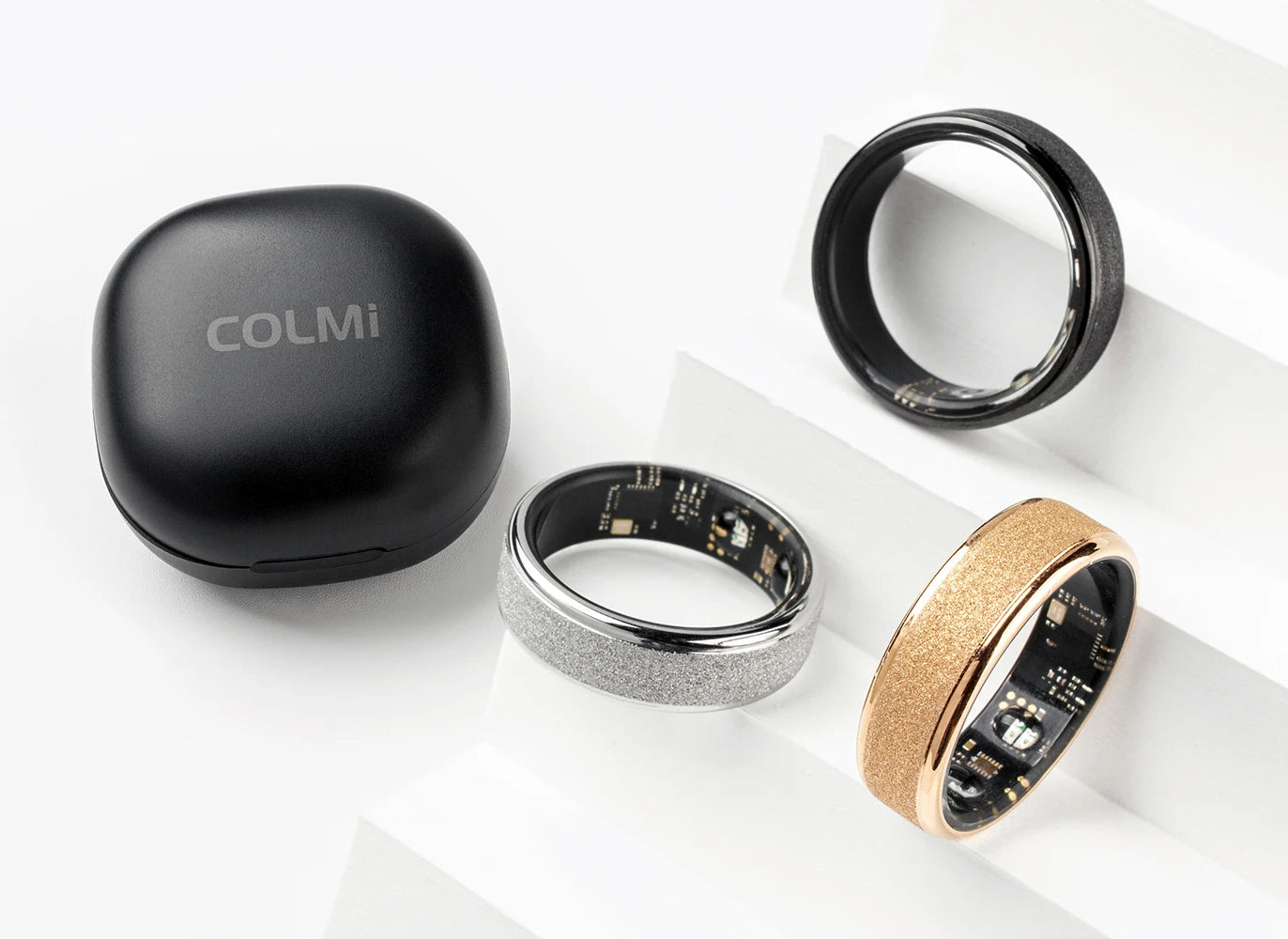Cartmela | COLMI R10 Smart Ring with Charging Case | Health, Sleep & Fitness Tracker – Waterproof & Stylish for Men and Women