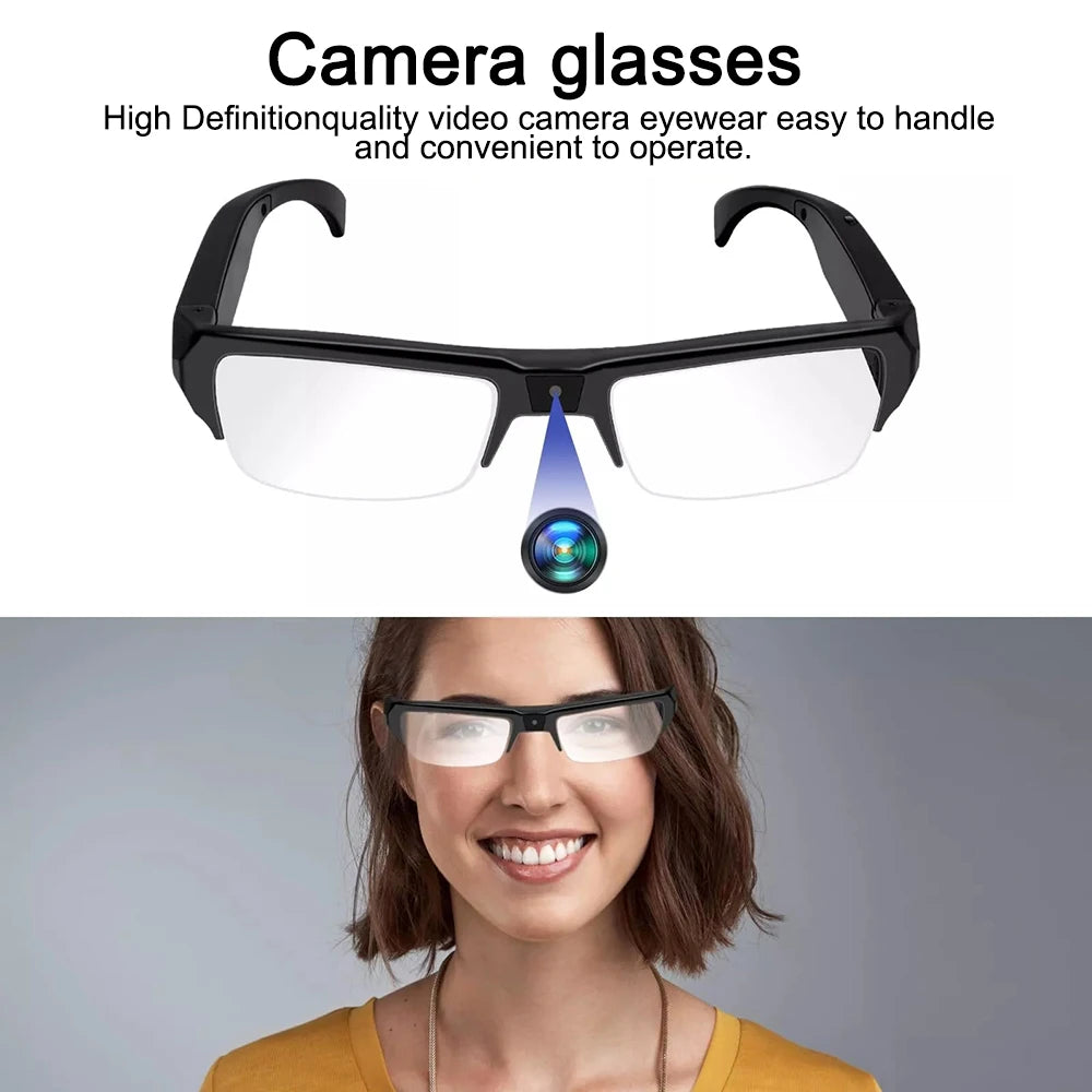 1080P HD Camera Glasses | Mini DVR Video Recording Sports & Driving Eyewear
