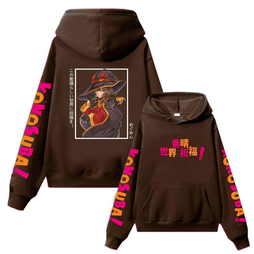 Cartmela Hot Anime Konosuba Megumin Hoodie