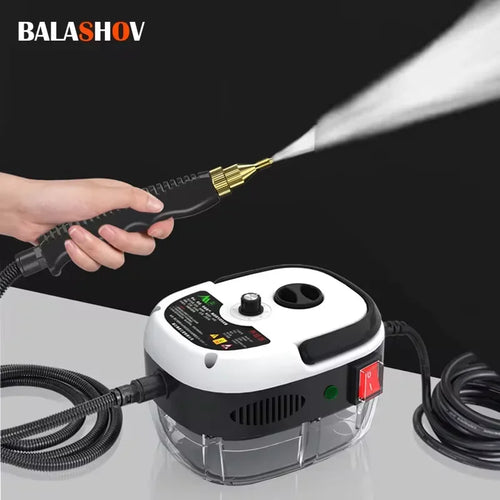 High Temp Steam Cleaner–Home & Car Steaming Device with 110V/220V Plug