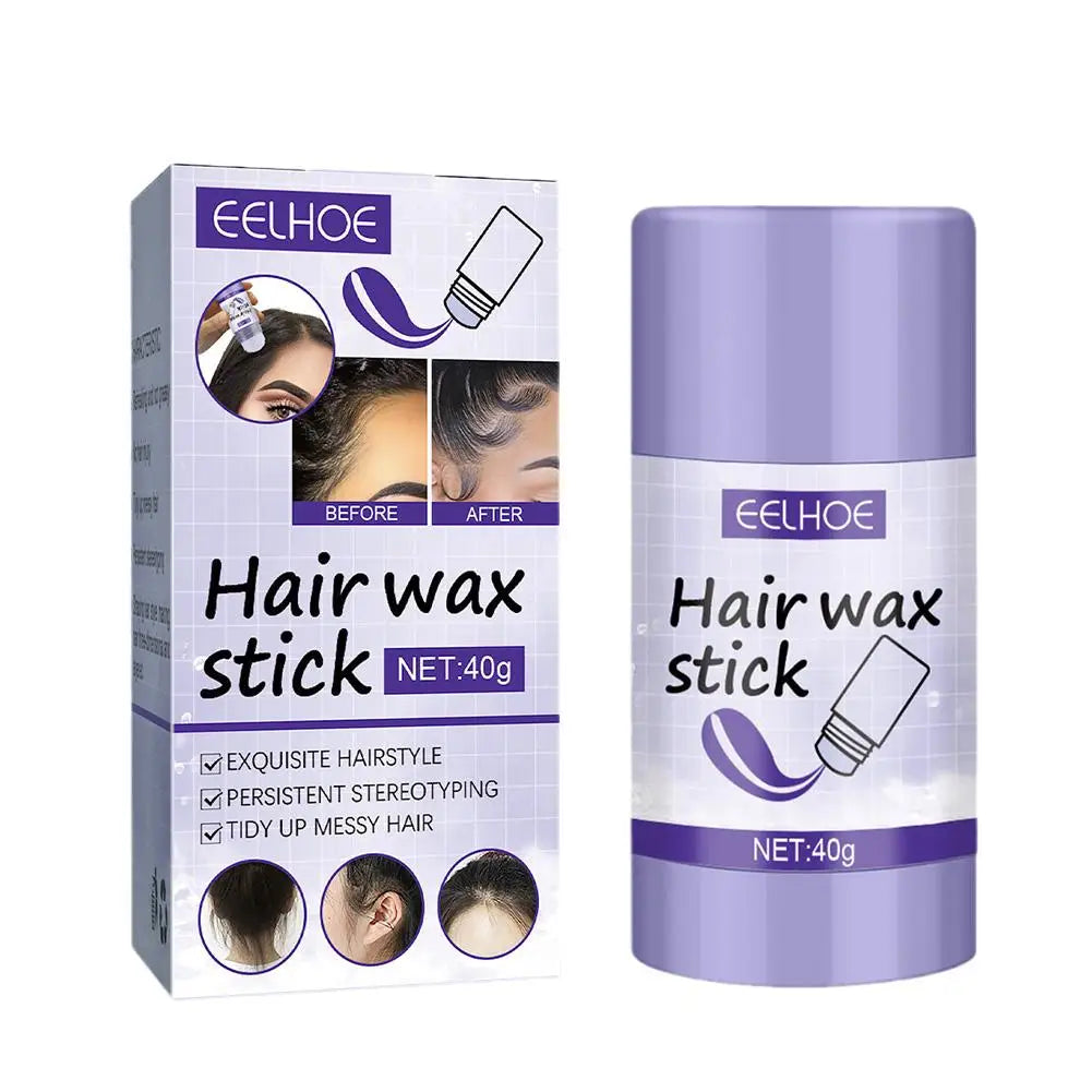 Hair Wax Stick for Styling & Frizz Control – 75g/15g Sizing Options