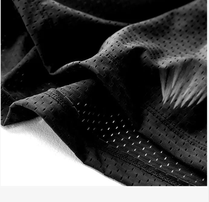 Men’s Ice Silk Mesh Tank Top Bodybuilding Fitness Vest