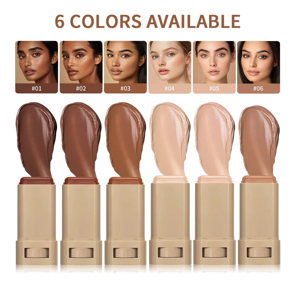 Serum Stick Foundation – High Coverage Skin Tint & Plumping Balm