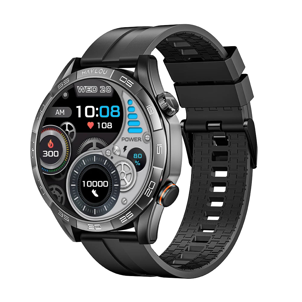 Solar 5 Voice Calling Smartwatch – AMOLED Display