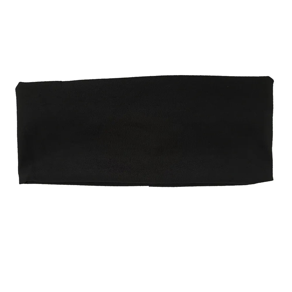 Women’s Cotton Knotted Headband – Wide Elastic Turban Hairband
