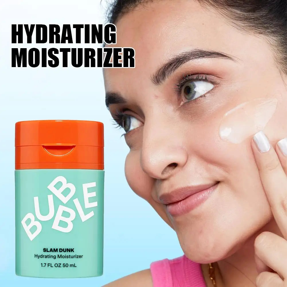 Bubble Moisturizing Face Cream & Toner - Vitamin E + Aloe Vera Gel