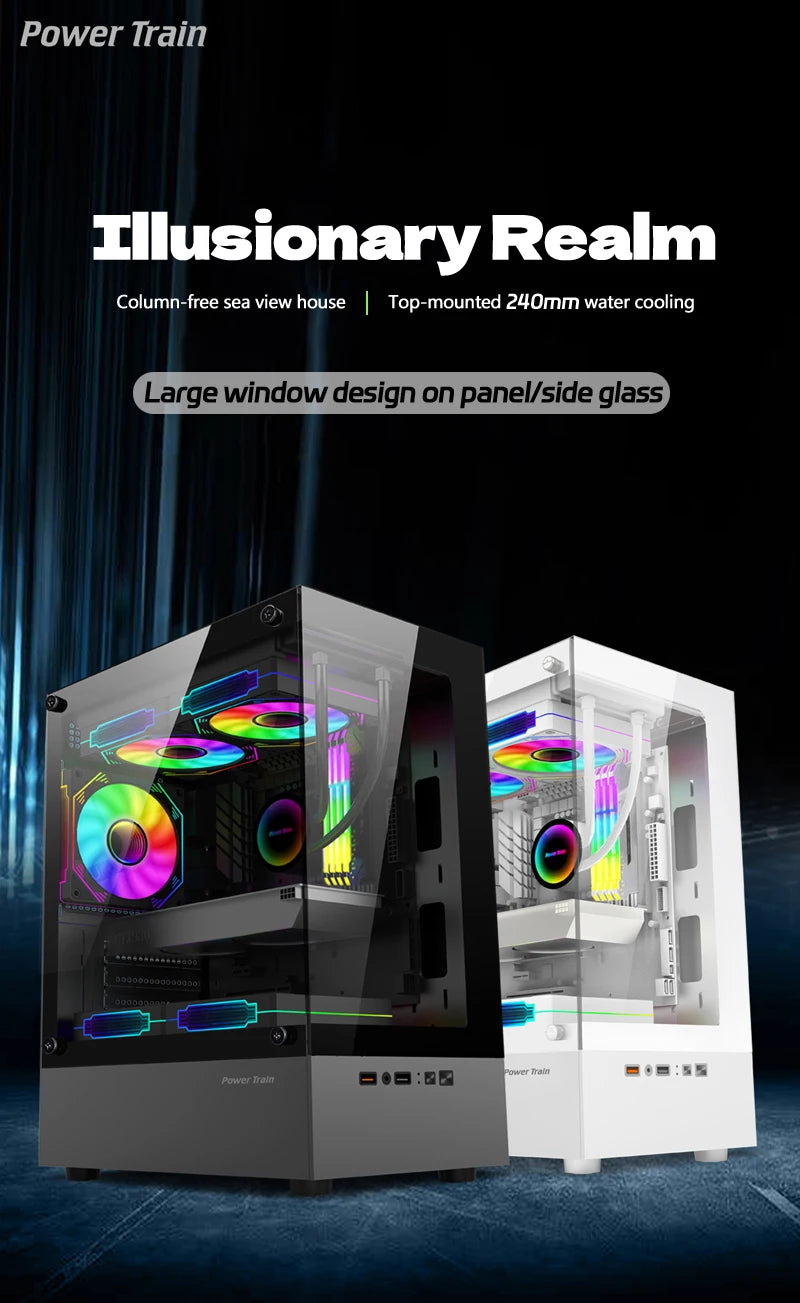 Power Train Illusionary Realm Computer Case