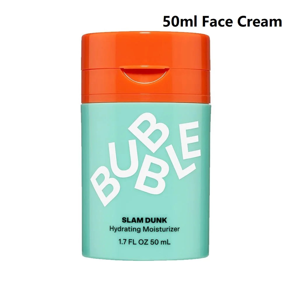 Bubble Moisturizing Face Cream & Toner - Vitamin E + Aloe Vera Gel