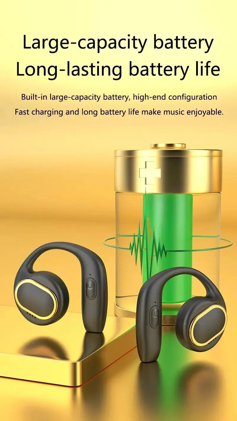 G19 Open-Ear Bluetooth Headset – Air Conduction Wireless Earhook