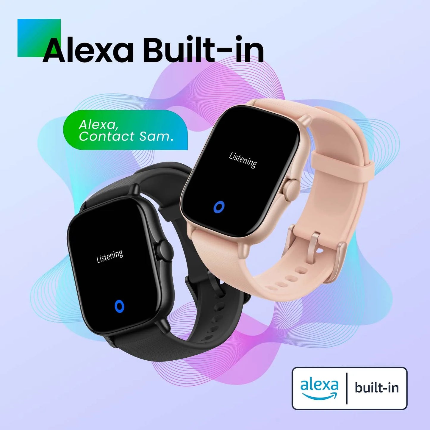Amazfit GTS 2 Smartwatch (43mm) – All-Round Fitness & Health Tracker