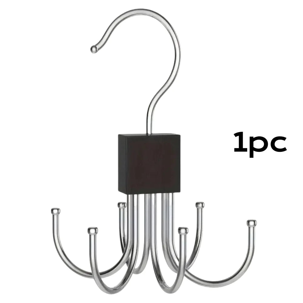 360° Rotating Storage Hanger Hook for Bras, Scarves, Ties & Accessories