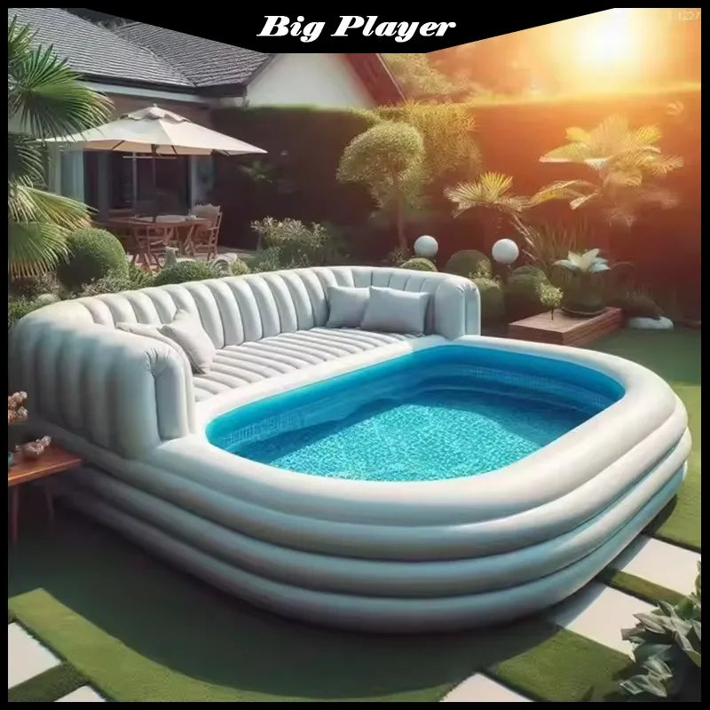 Cartmela Customized Inflatable Pool with Sofa