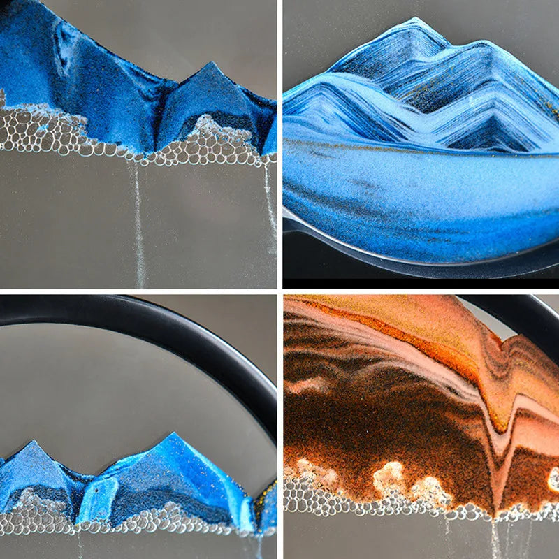 Cartmela 3D Moving Sand Art