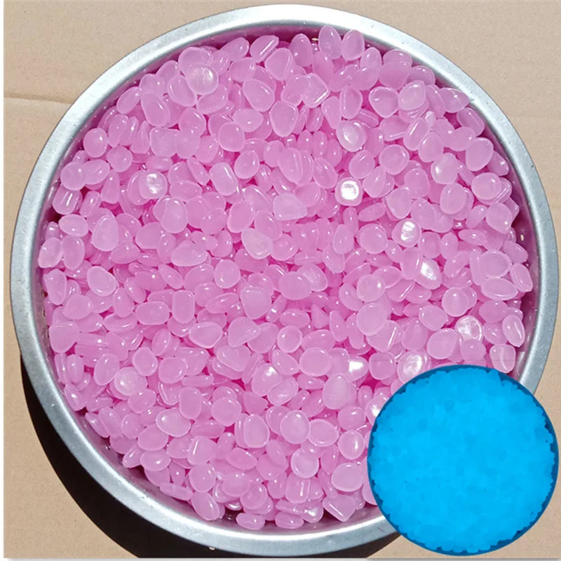 500pcs High Brightness Luminous Stones for Garden & Decor