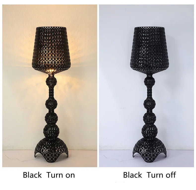 Italian Designer Hollow Goblet Acrylic Floor Lamp