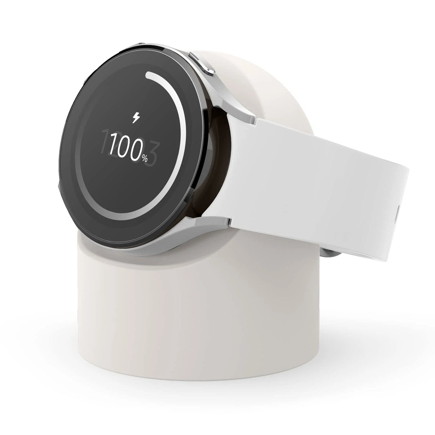 Silicone Charger Stand for Galaxy Watch 3/4/5/Pro 40–46mm