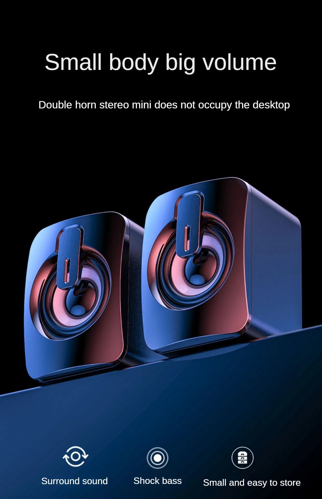 Cartmela USB Wired PC Speaker
