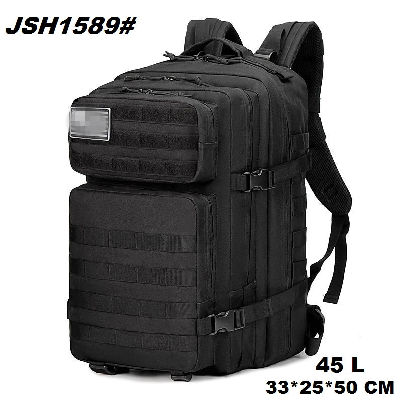 Tactical Backpack – Small Gym, Travel & Hiking Bag with Molle System