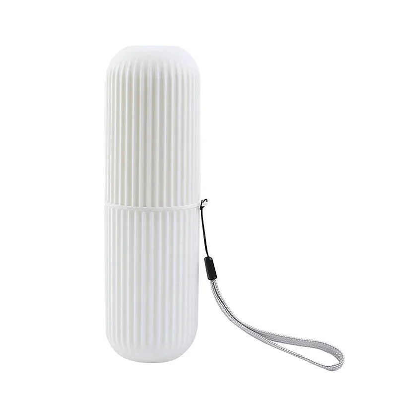 Travel Toothbrush & Toothpaste Holder – Portable Storage Case