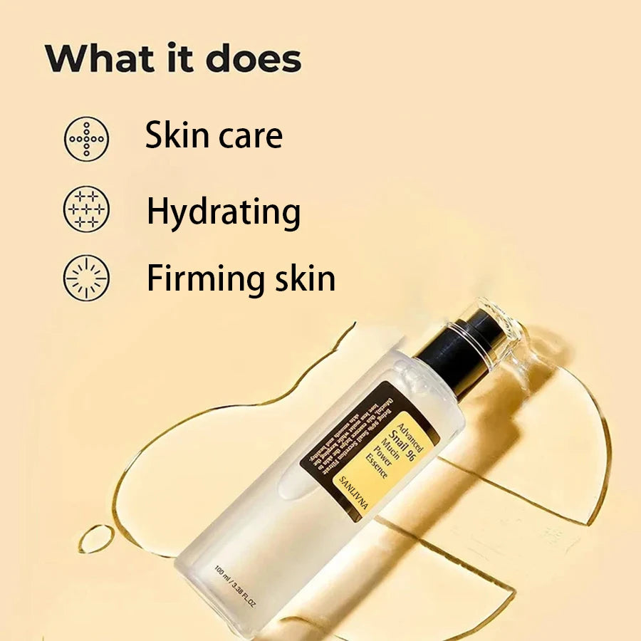 Snail Mucin 96% Essence – Anti-Aging, Firming & Brightening Care