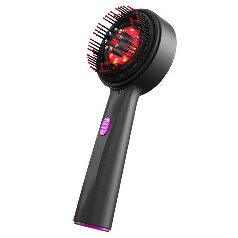 Electric Hair Regrowth Brush – Infrared Scalp Massager Comb