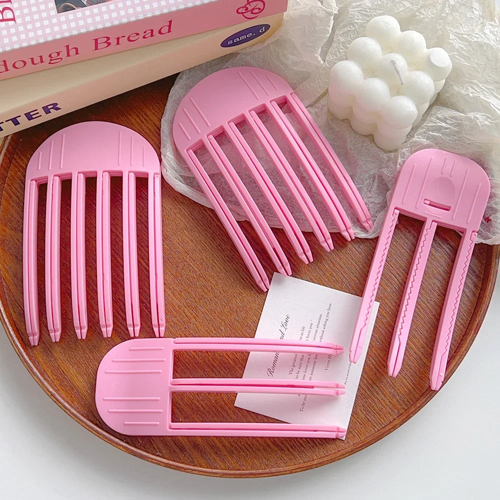 Fluffy Hair Root Volumizing Clips – 2 Pcs Set for Natural Lift & Styling