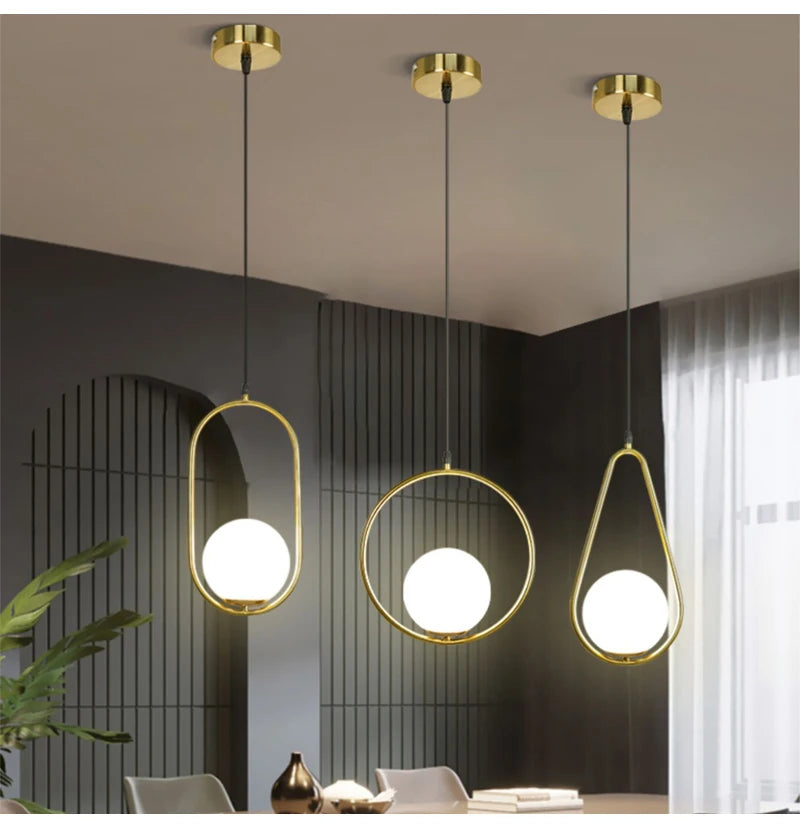 Modern Glass Pendant Lights