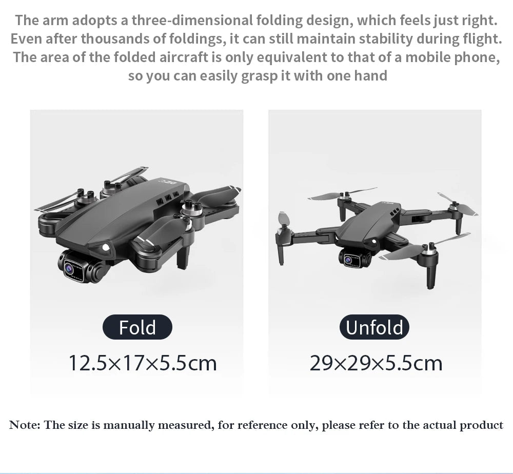 Cartmela L900 Pro SE 4K GPS Drone – Foldable 5G FPV Quadcopter
