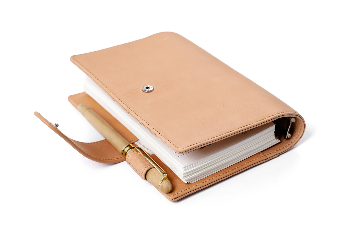Elite Personal Size Rings Planner – Vegetable Tanned Leather, 25mm Rings