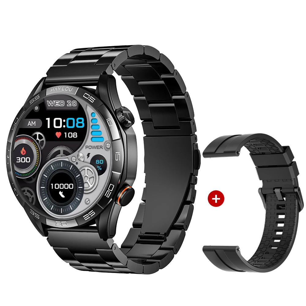 Solar 5 Voice Calling Smartwatch – AMOLED Display