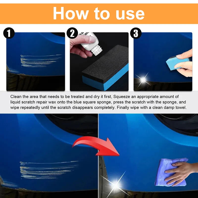 Car Scratch Remover & Polishing Compound for Auto Body Repair