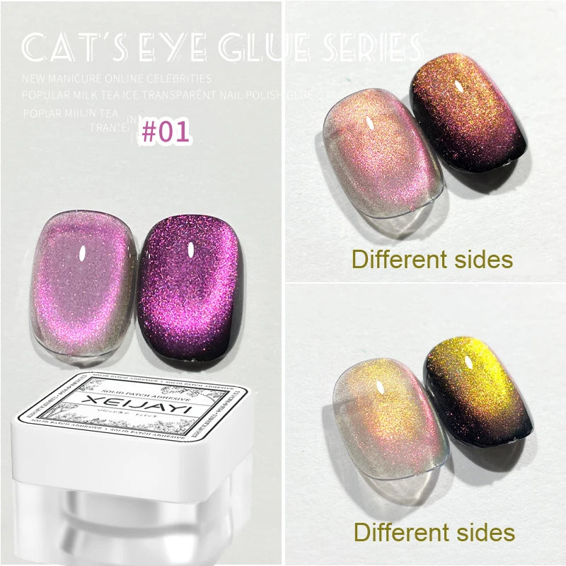 3D Cat Eye Magnetic Nail Art Strip Stick for Gel Polish Design