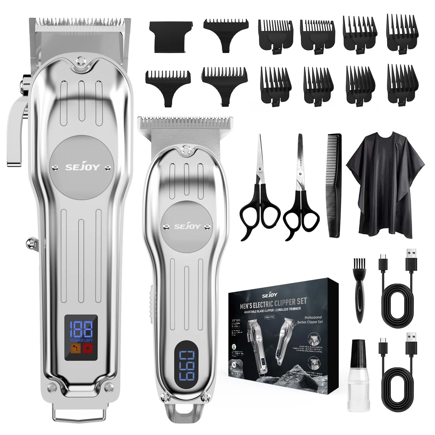 Cartmela Professional Hair Clipper Set
