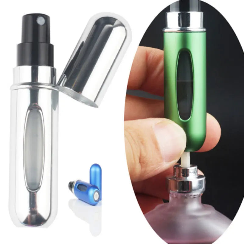 5ml Portable Perfume Refill Bottle – Travel Spray Atomizer