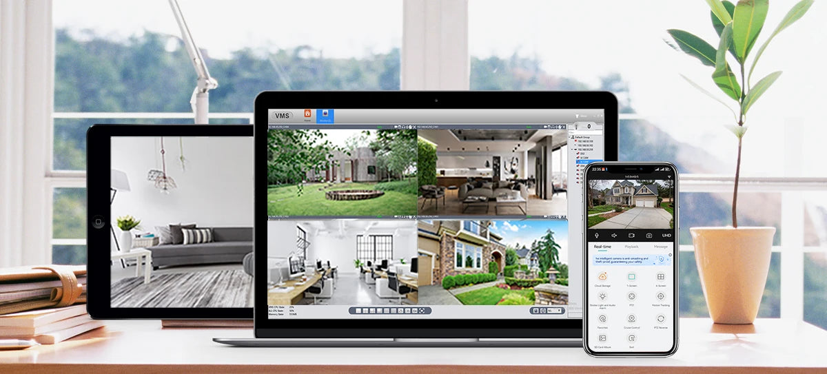 8MP 4K WiFi Wireless Outdoor IP Camera – AI Human Detection CCTV