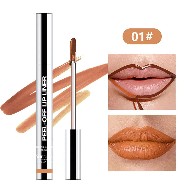 Lip Liner Waterproof Peel-Off Tattoo Lip Gloss