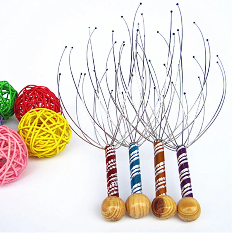 Octopus Scalp Massager – Relaxing Head Scratcher for Stress Relief