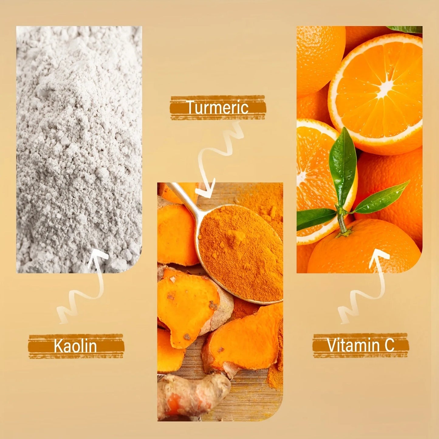 Vitamin C & Turmeric Exfoliating Facial Mask – Deep Pore Cleanser