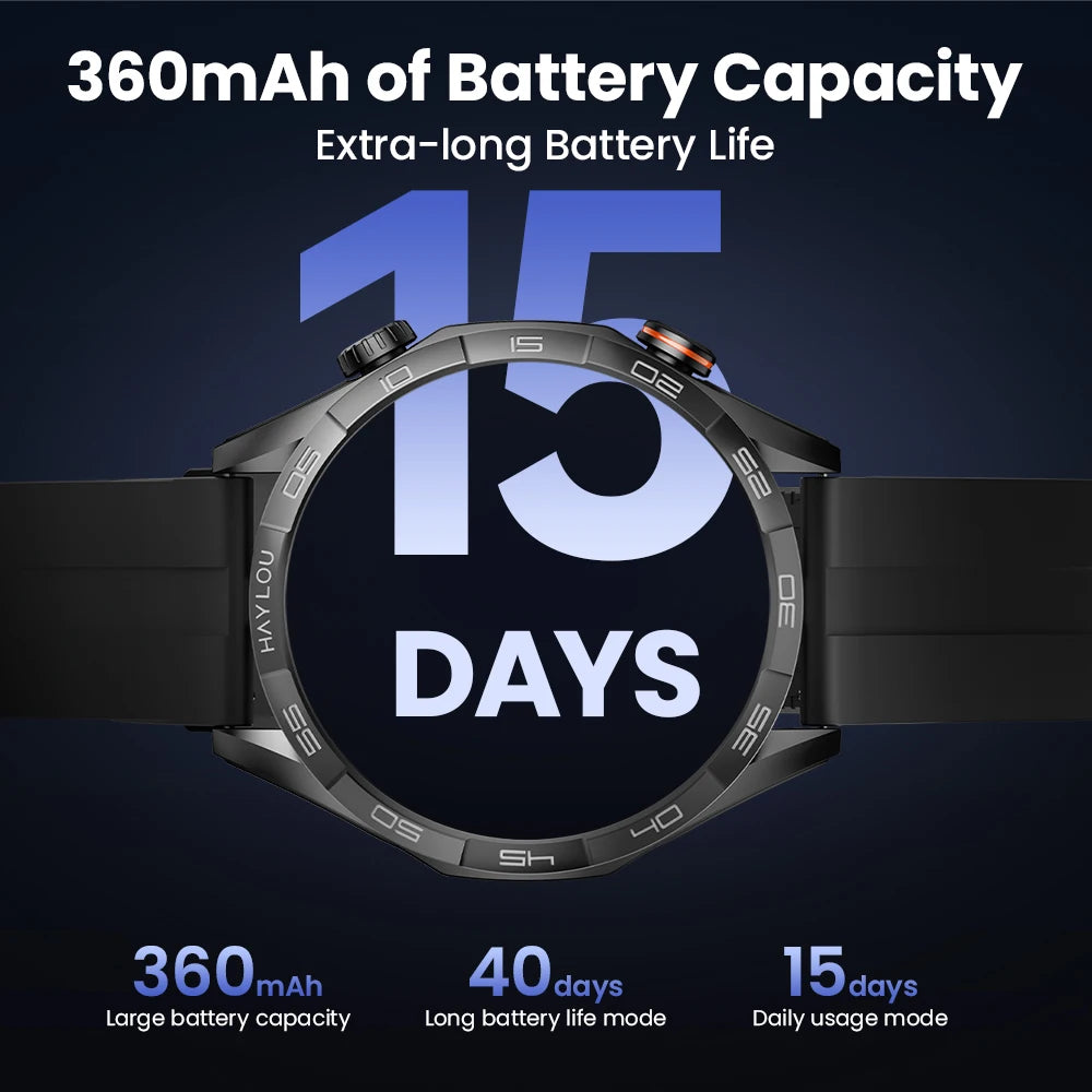 Solar 5 Voice Calling Smartwatch – AMOLED Display