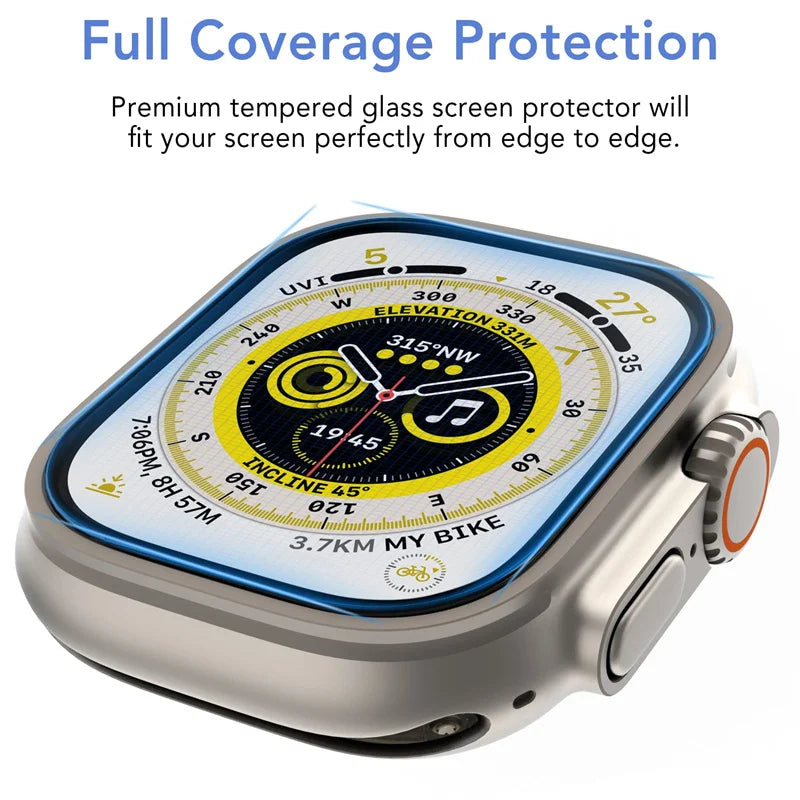 3D Screen Protector Film for Apple Watch Series 9–1, SE, Ultra 2