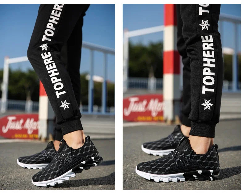 Men’s Breathable Sports Shoes Casual Walking Sneakers