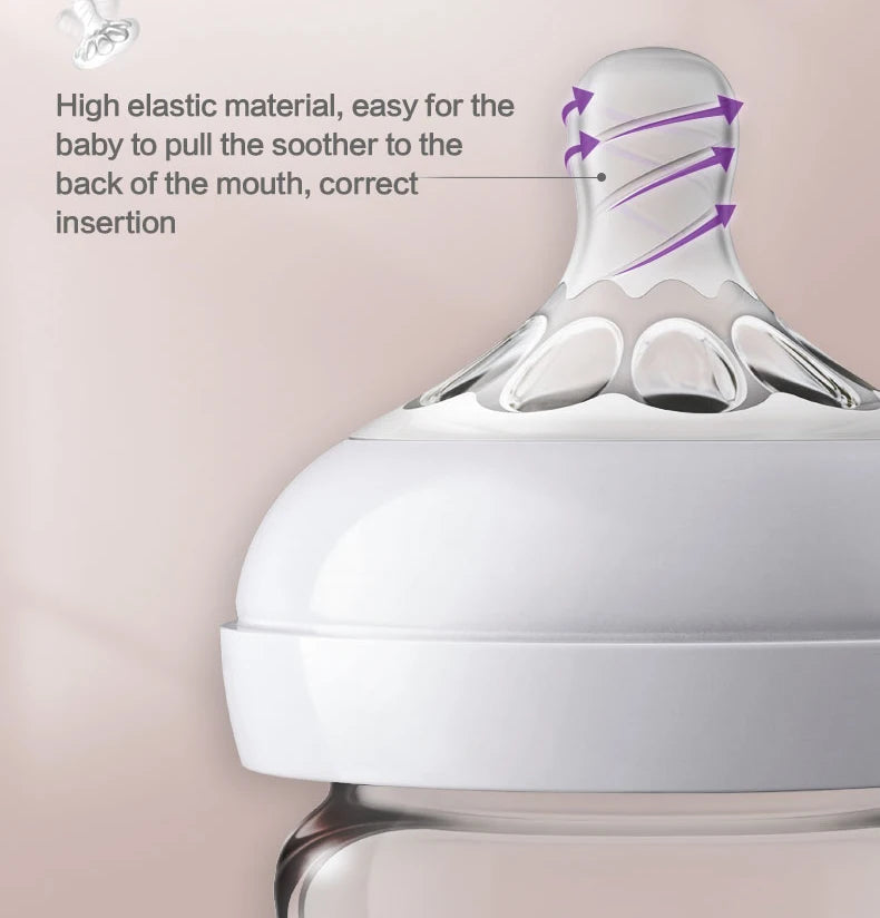 PHILIPS AVENT Glass Baby Bottle – Anti-Colic Feeder 160ml/240ml